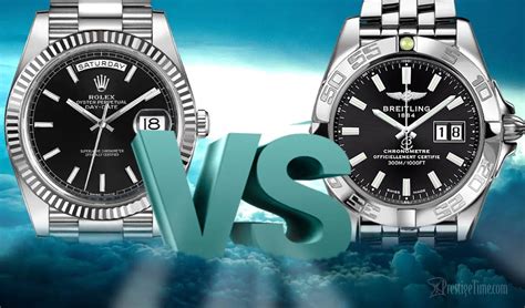 rolex vs breitling comparison|rolex navitimer.